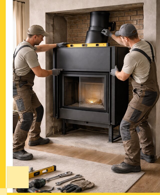 Установка каминных топок в Ивантеевке под ключ от 18517 р. | ЭриданВнт