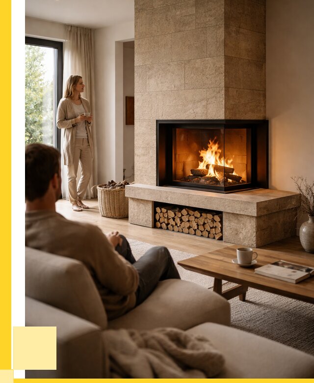 Угловые камины из кирпича установка в Ивантеевке от 154305 р. ЭриданВнт