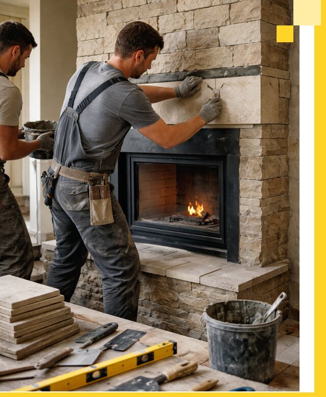 Проектирование и установка открытых каминов в Ивантеевке