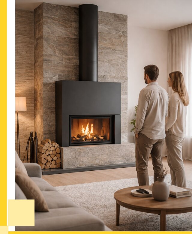 Закрытые камины под ключ в Ивантеевке от 123444 р., ЭриданВнт