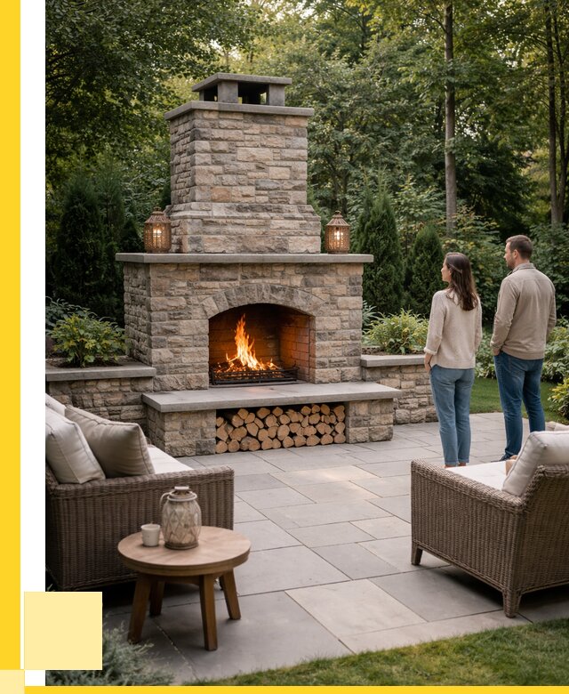 Уличные камины из кирпича в Ивантеевке от 154305 р. | ЭриданВнт