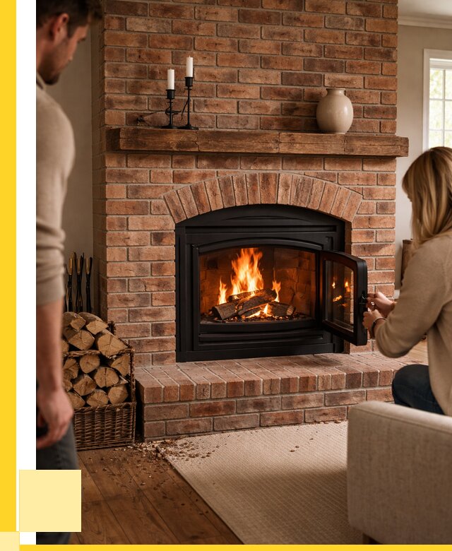 Кирпичные камины под ключ в Ивантеевке от 154305 р. | ЭриданВнт