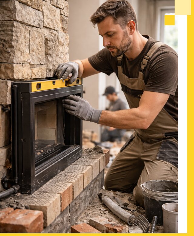 Дровяные камины под ключ в Ивантеевке: монтаж, обустройство