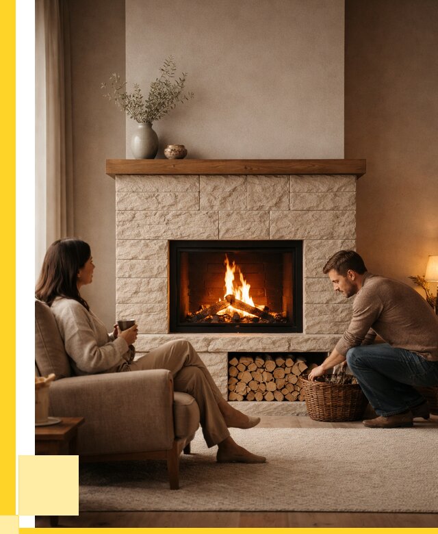 Камины для дома в Ивантеевке под ключ от 154305 р. | ЭриданВнт