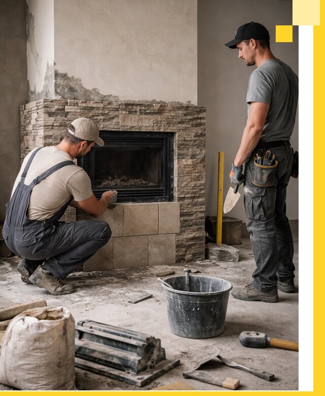 Камины под ключ в Ивантеевке: проект, изготовление и монтаж