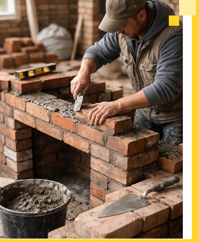 Кладка каминов под ключ в Ивантеевке профессиональная отделка и монтаж