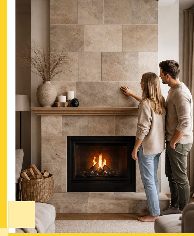 Облицовка каминов керамогранитом в Ивантеевке от 4629 р. | ЭриданВнт