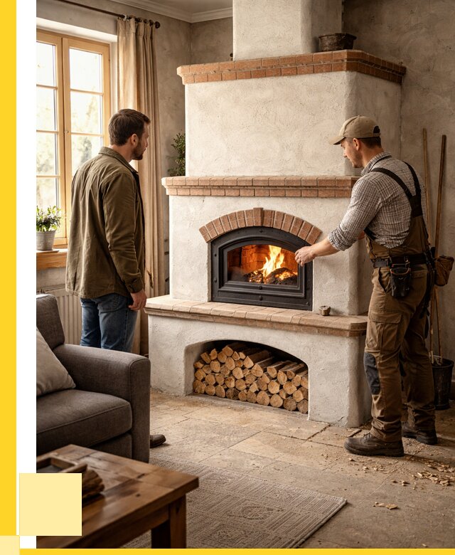 Печи камины в Ивантеевке: кирпичные, изразцовые от 61722 р. | ЭриданВнт