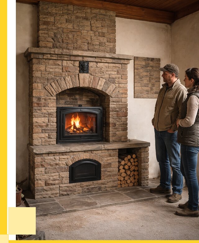 Кирпичная печь под ключ в Ивантеевке от 154305 р. | ЭриданВнт