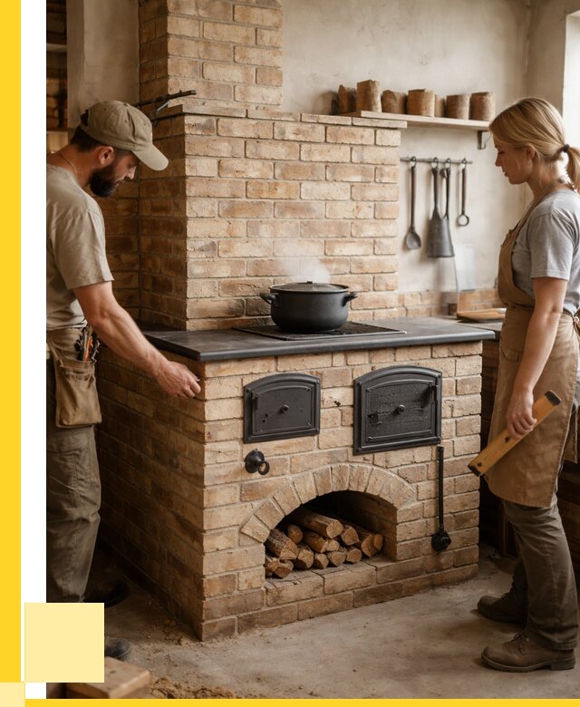 Варочно отопительные печи в Ивантеевке от 92583 р. | ЭриданВнт