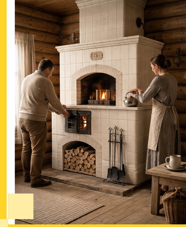 Русские печи в Ивантеевке: установка от 154305 р. ЭриданВнт