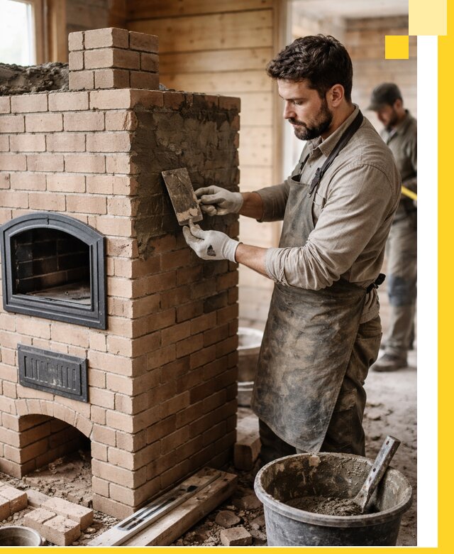 Изготовление и установка печей-шведок под ключ в Ивантеевке