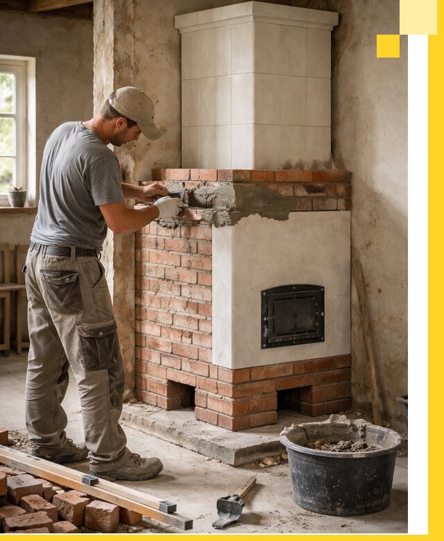 Изготовление и установка печей-голландок под ключ в Ивантеевке