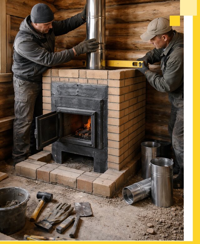 Проектирование, изготовление и установка банных печей в Ивантеевке