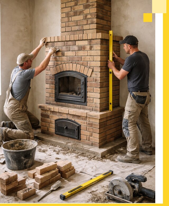 Продажа и установка печей и каминов для дома под ключ в Ивантеевке