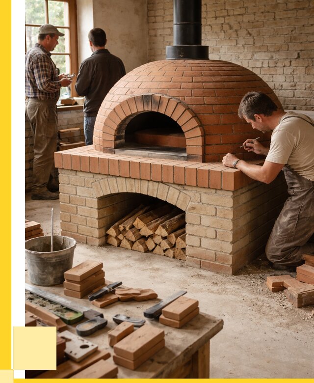 Помпейская печь дровяная для пиццы в Ивантеевке | ЭриданВнт от 205740 р.