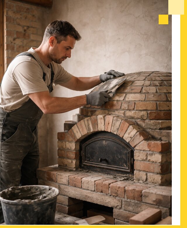 Изготовление и монтаж помпейских печей на заказ в Ивантеевке