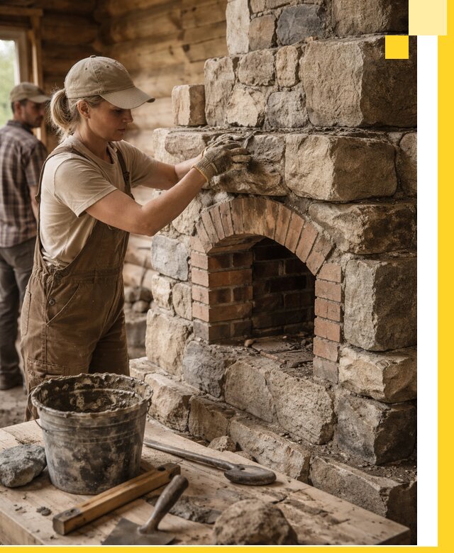 Каменные печи на заказ и монтаж в Ивантеевке, долговечные решения