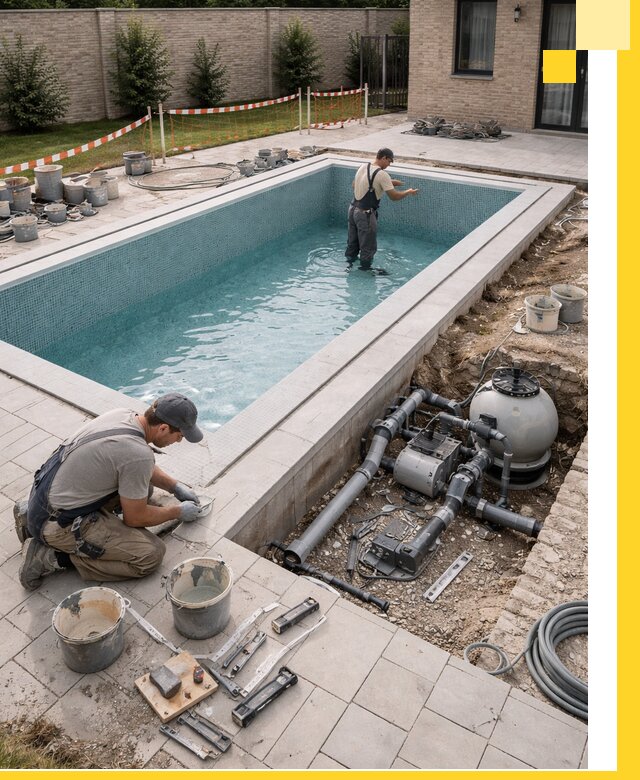 Строительство бассейнов под ключ в Ивантеевке: проекты и монтаж