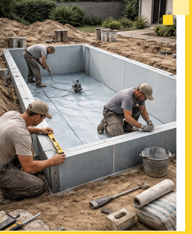 Профессиональный монтаж бассейнов под ключ в Ивантеевке с гарантией