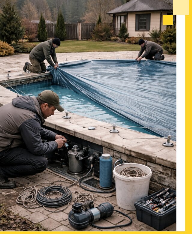 Консервация бассейнов в Ивантеевке: подготовка к длительному хранению