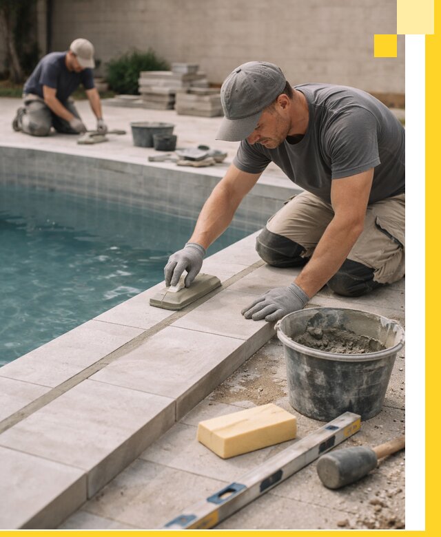 Отделка бассейнов в Ивантеевке: декоративная отделка и гидроизоляция