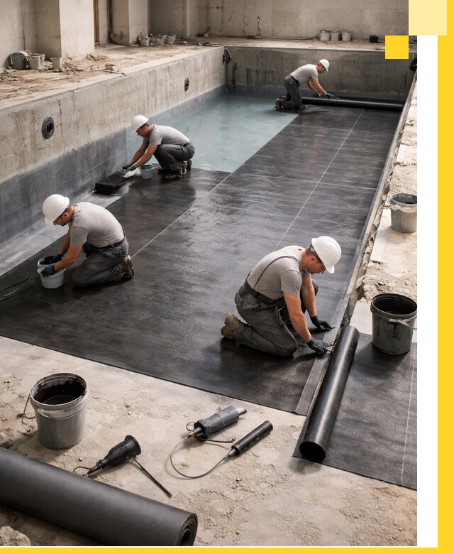 Профессиональная гидроизоляция бассейнов и чаш в Ивантеевке под ключ