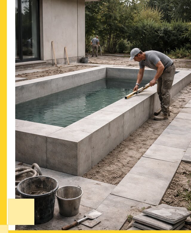 Строительство бетонного бассейна в Ивантеевке от 1234440 р. | ЭриданВнт