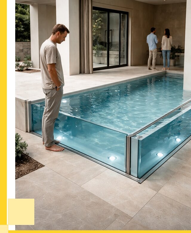 Стеклянные бассейны в Ивантеевке от 1234440 р. | ЭриданВнт — мозаика