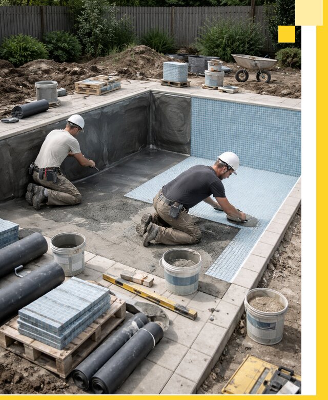 Проектирование и строительство стационарных бассейнов в Ивантеевке