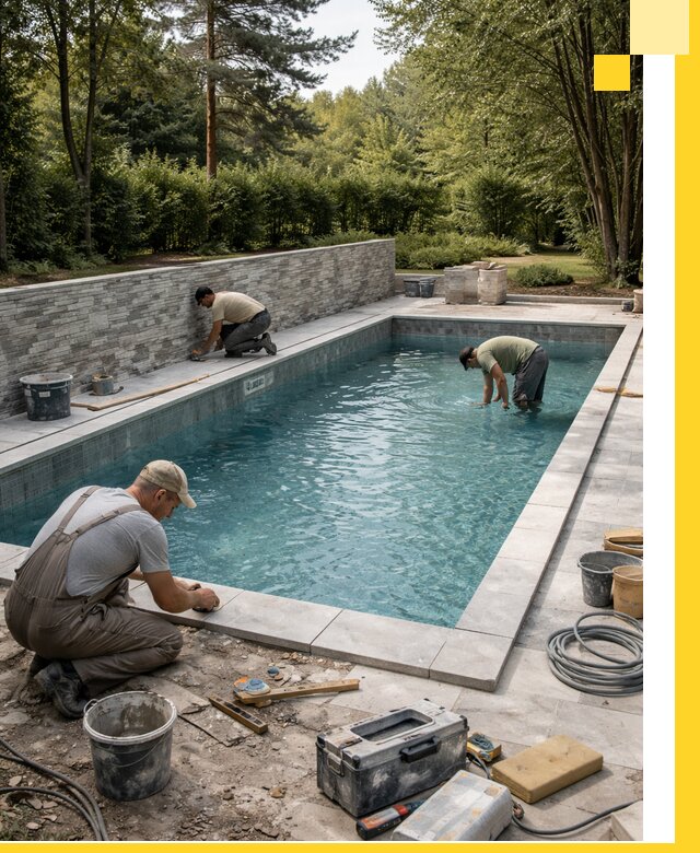 Проектирование и строительство частных бассейнов в Ивантеевке