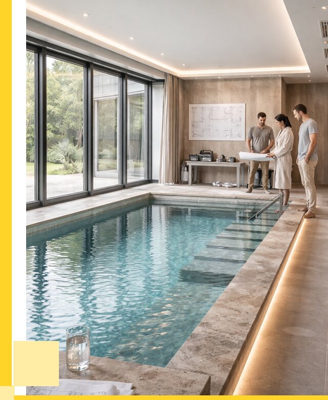 Закрытые бассейны под ключ в Ивантеевке от 2571750 р. | ЭриданВнт