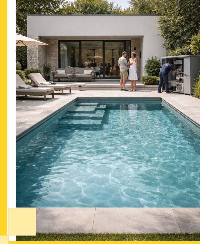 Бассейн в доме в Ивантеевке под ключ от 1234440 р. | ЭриданВнт