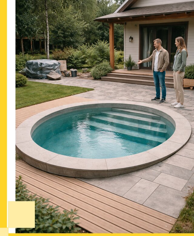 Бассейн на даче под ключ в Ивантеевке от 205740 р., ЭриданВнт