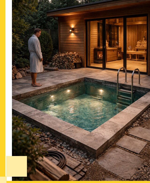 Бани с бассейном под ключ в Ивантеевке от 97727 р. | ЭриданВнт