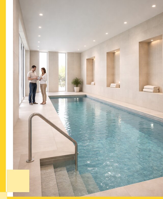 Бассейны в помещении под ключ в Ивантеевке от 1543050 р. | ЭриданВнт