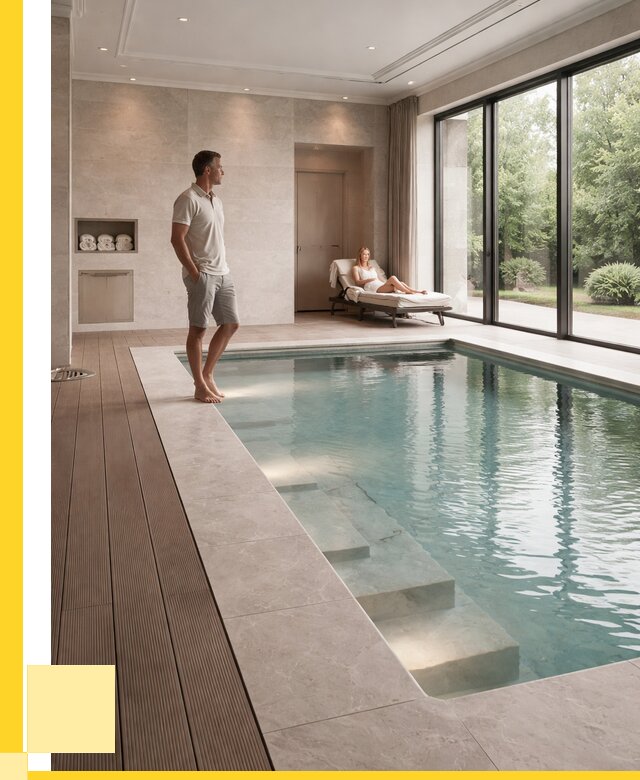 Бассейны в коттедже под ключ в Ивантеевке от 1234440 р. | ЭриданВнт