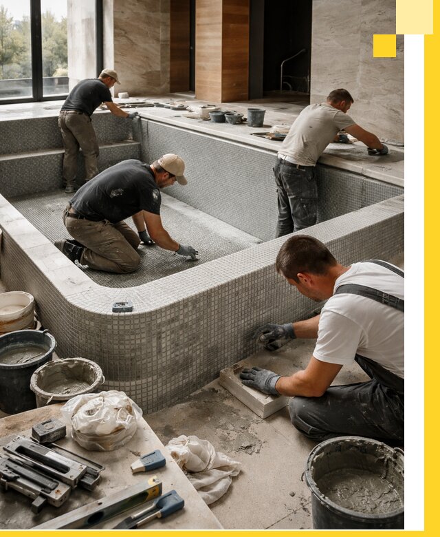 Строительство и установка СПА бассейнов под ключ в Ивантеевке