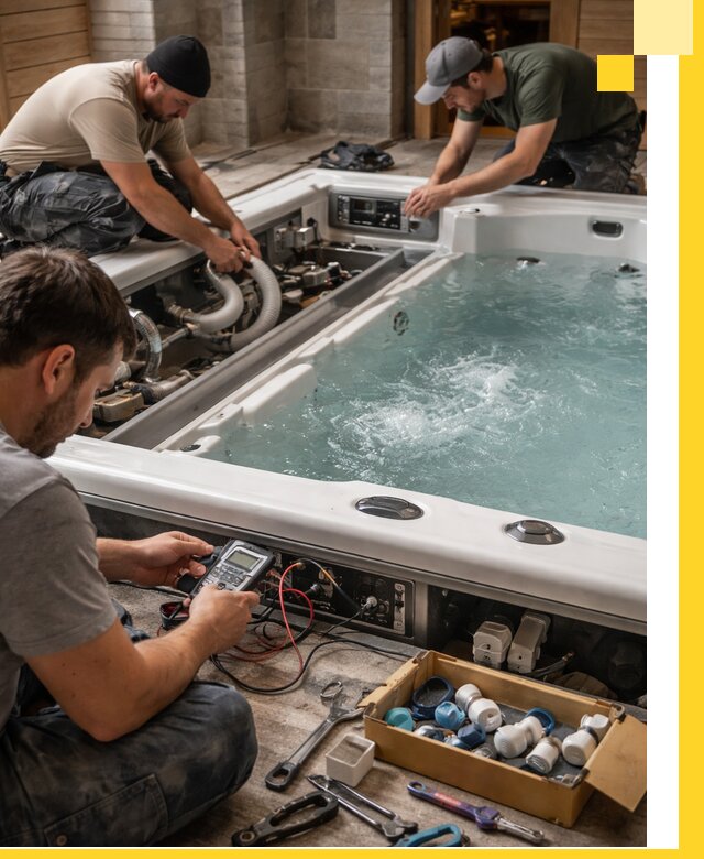 Гидромассажные бассейны под ключ в Ивантеевке, дизайн и монтаж