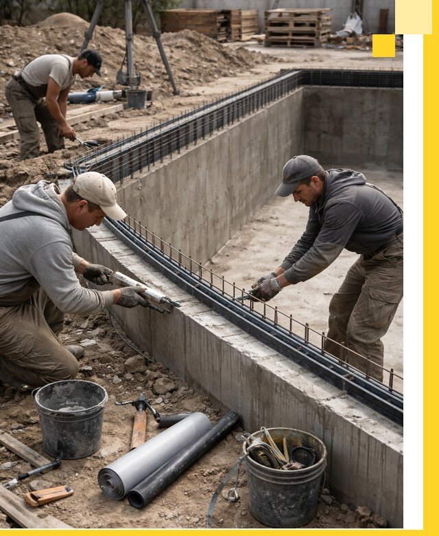 Качественный монтаж чаши бассейна в Ивантеевке под ключ с гарантией