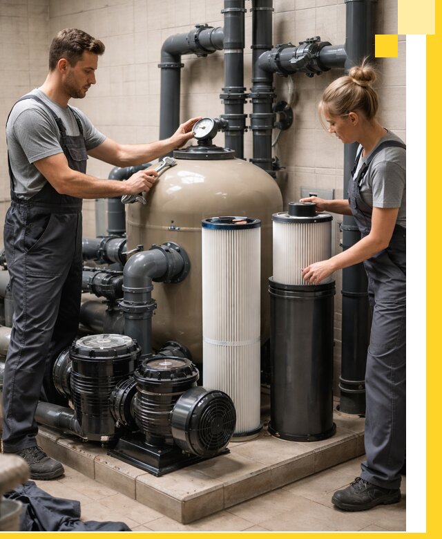 Фильтры и системы фильтрации для бассейнов в Ивантеевке