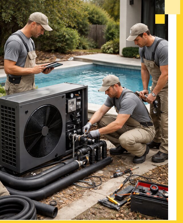 Проектирование и установка тепловых насосов для бассейнов в Ивантеевке