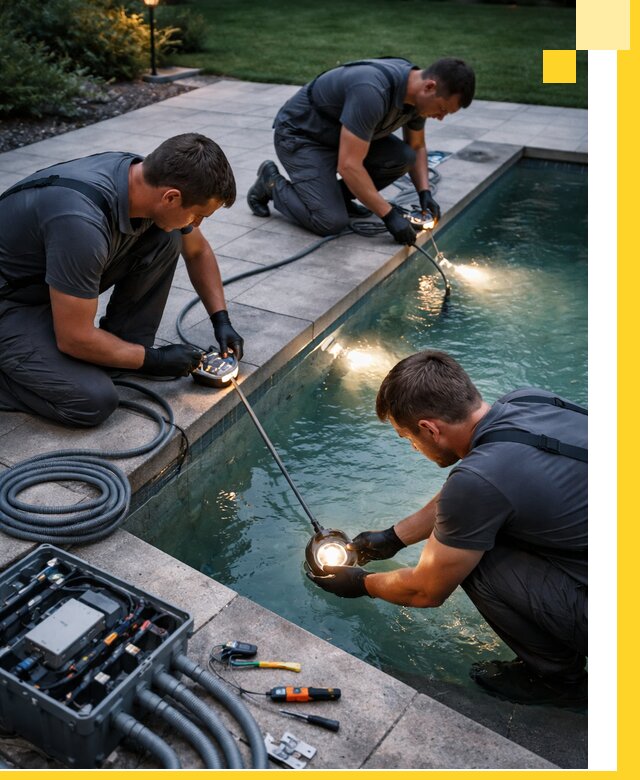 Профессиональное освещение бассейнов в Ивантеевке: дизайн и монтаж