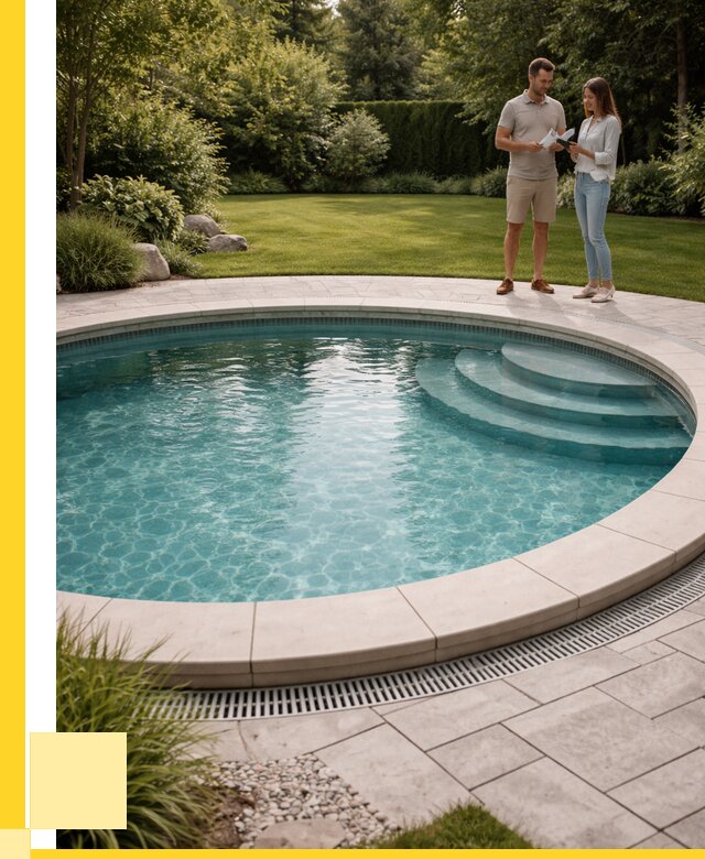 Круглые каркасные бассейны купить в Ивантеевке от 257175 р. | ЭриданВнт