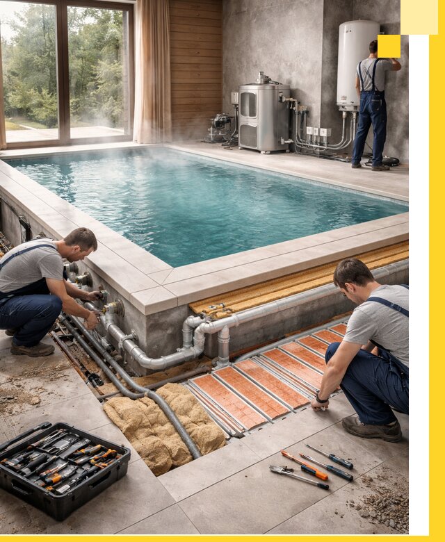 Проектирование и строительство тёплых бассейнов в Ивантеевке