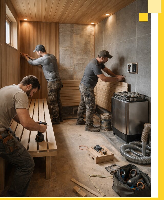 Сауны под ключ в Ивантеевке, проектирование, строительство, отделка