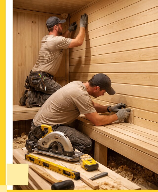 Обшивка саун вагонкой в Ивантеевке от 2572 р. | ЭриданВнт