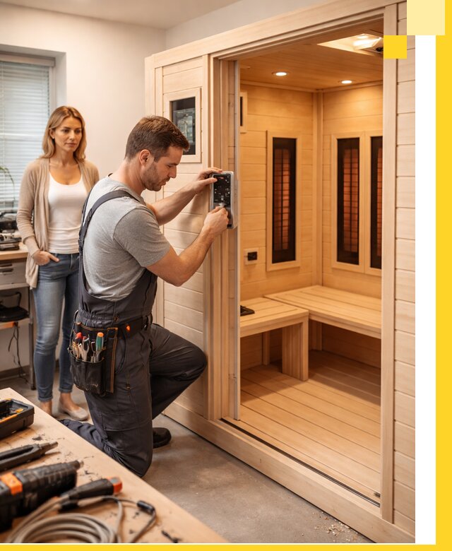 Инфракрасные сауны под ключ в Ивантеевке продажа и установка