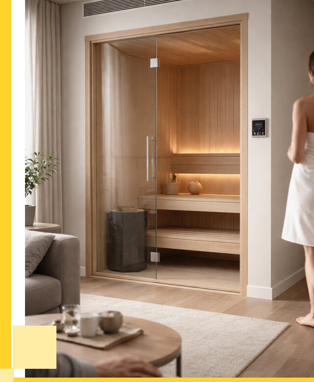 Сауна в квартире под ключ в Ивантеевке от 123444 р. ЭриданВнт