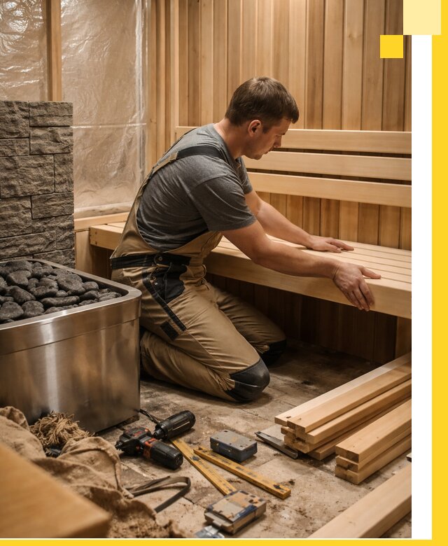 Сауны для дома под ключ с проектированием и монтажом в Ивантеевке